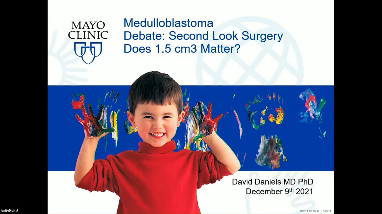 Medulloblastoma Debate: Second Look Surgery Does 1.5 Cm3 Matter?