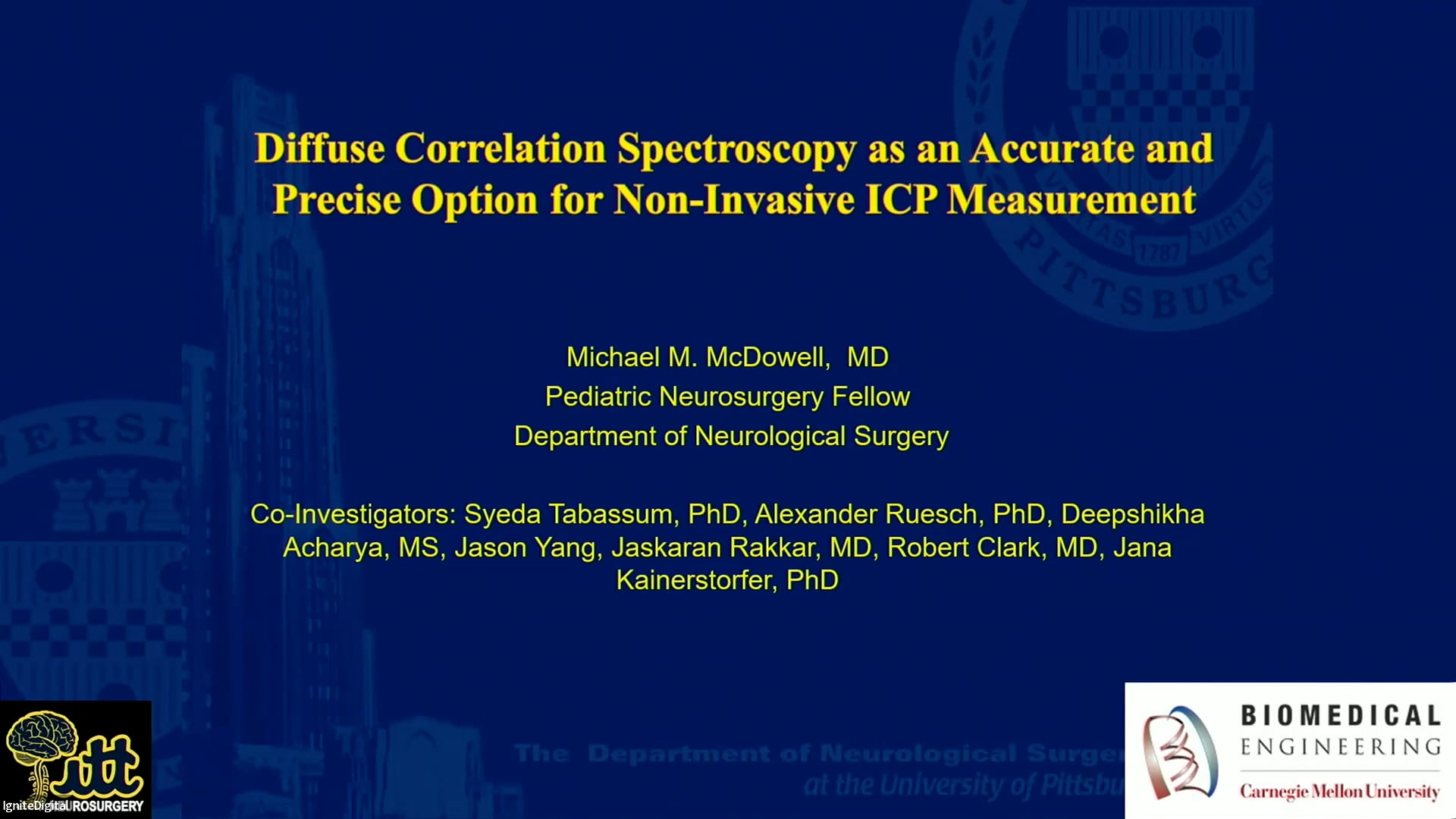 Diffuse Correlation Spectroscopy as an Accurate and Precise Option for Non-Invasive ICP Measurement