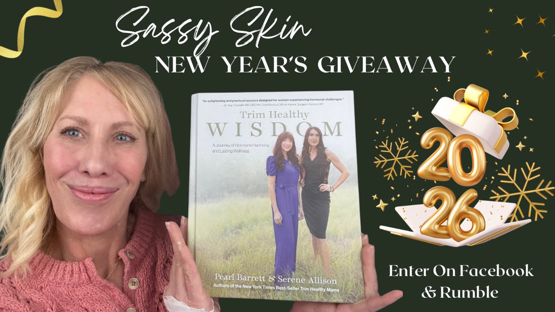 Sassy Skin New Year Giveaway - Claim Your Power with Trim Healthy Wisdom