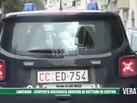 Lanciano - Scoperta discarica abusiva di rottami in centro