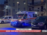 Ancona - Croce Gialla: 13 interventi nella notte di Capodanno