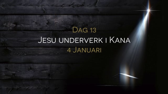 4 januari | 15 dagar av julens budskap
