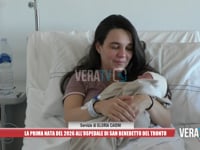 E’ Mia la prima nata del 2026 all’ospedale di San Benedetto