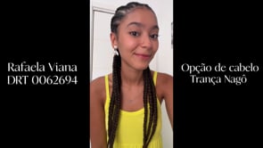 Opção de cabelo - Trança Nagô