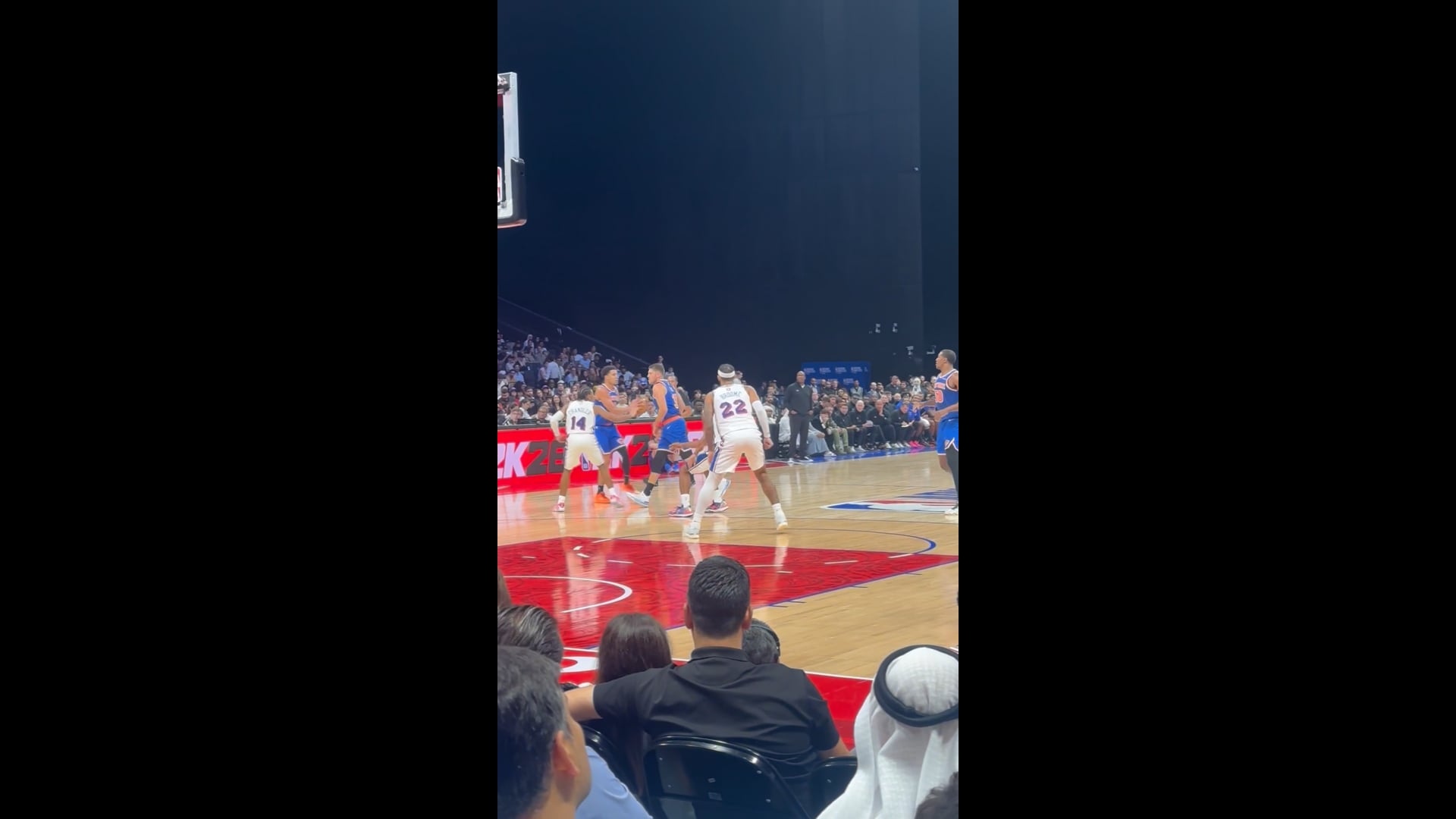 Abu Dhabi NBA - Courtside