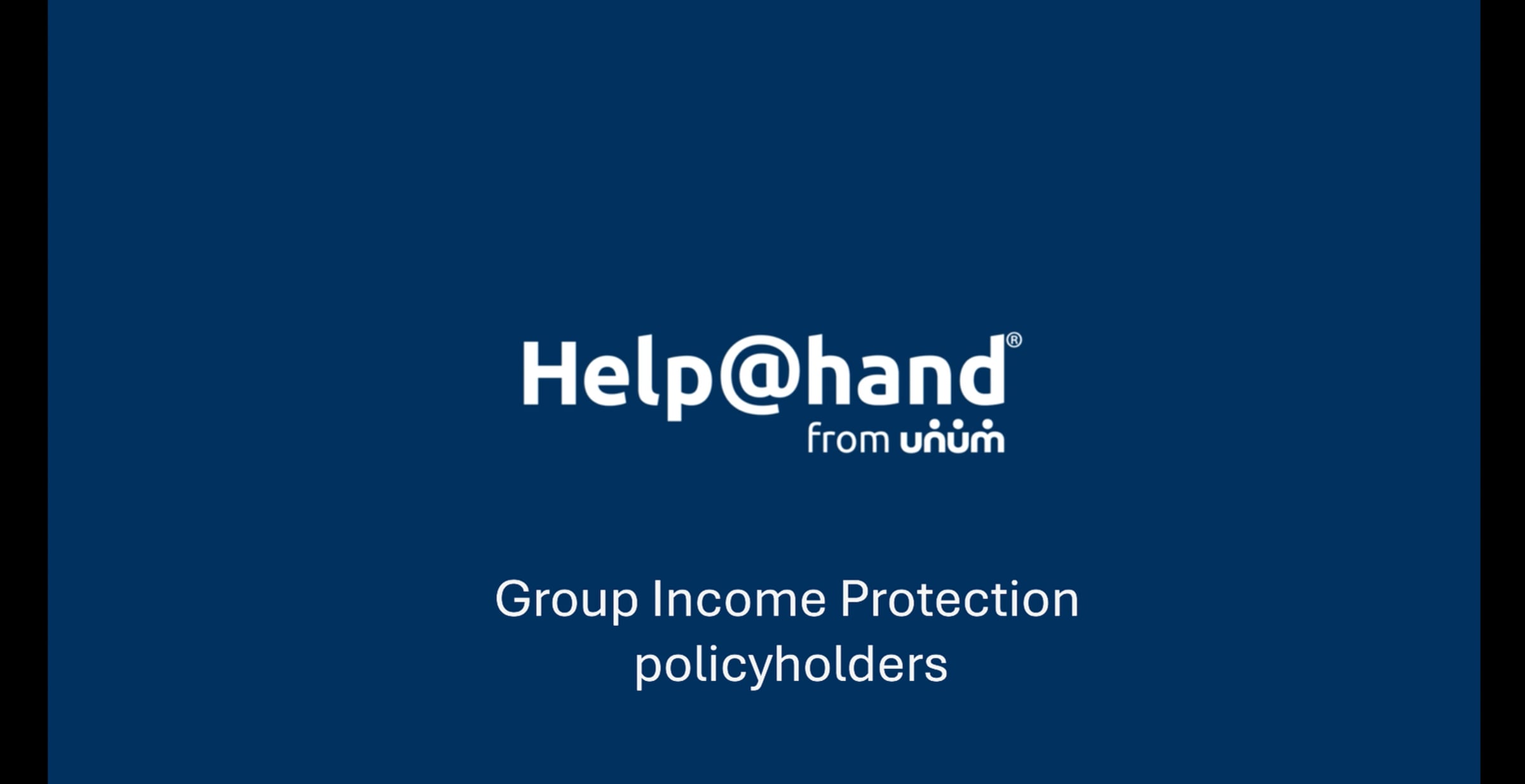 Introduction to Help@hand – Unum Group Income Protection | Videos ...