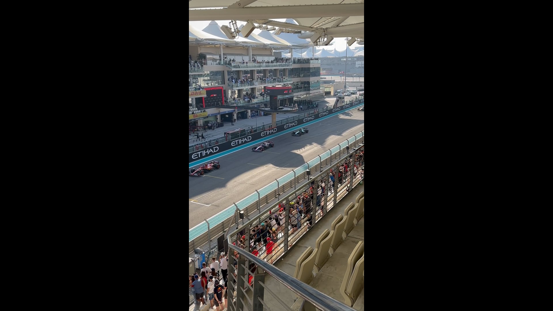 Abu Dhabi Grand Prix - View from Yas Suites