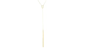 Italian 14kt Yellow Gold Bar Y-Necklace
