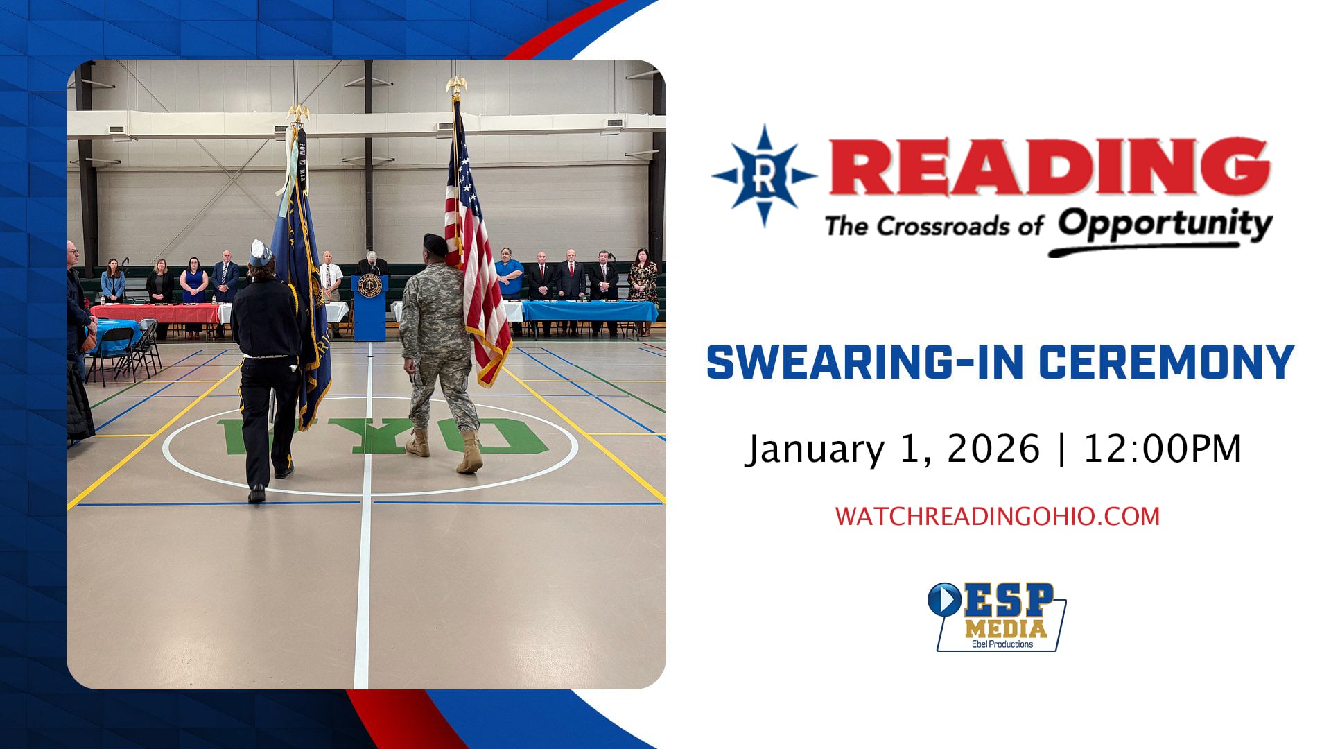 City of Reading - Swearing-In Ceremony - January 1, 2026