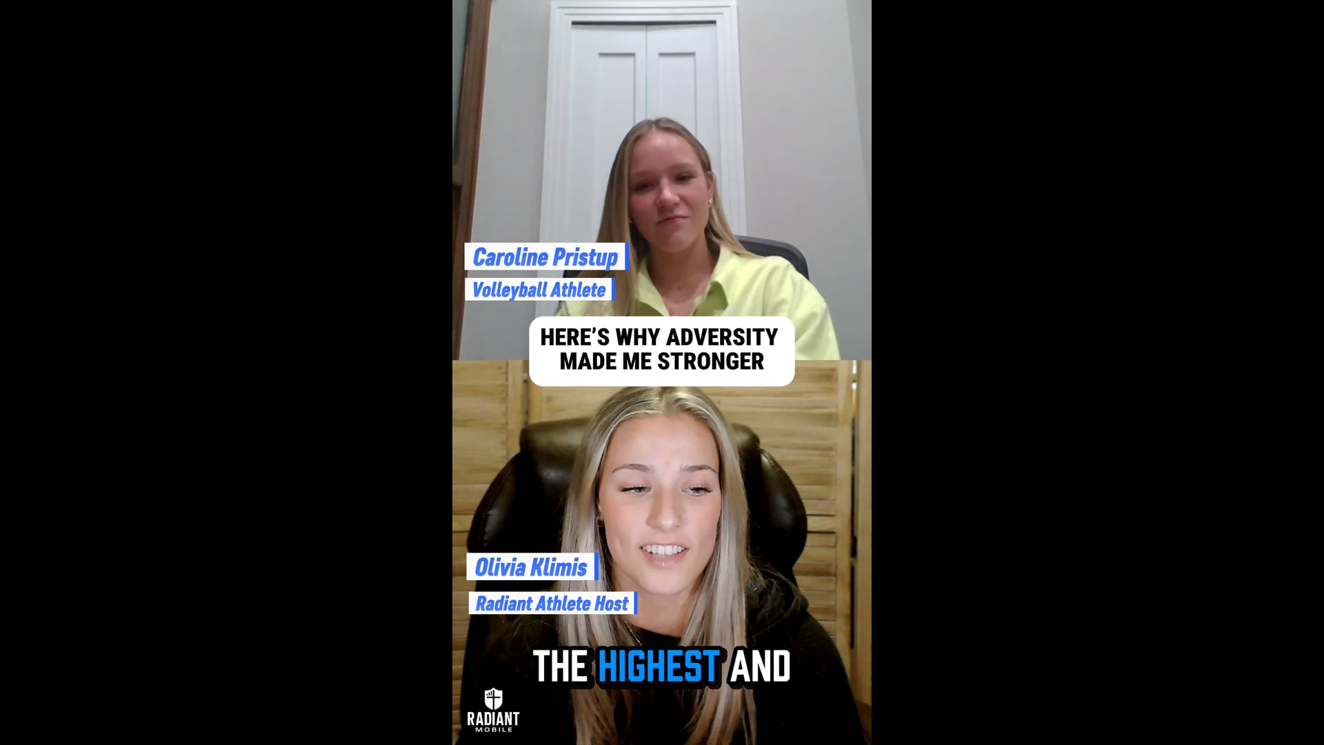 Radiant Athlete Interview Series - #1