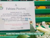 Un anno senza Fabiana Piccioni: il ricordo al Parco Franchi