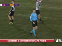 Calcio Serie C, Ascoli, la sconfitta più pesante