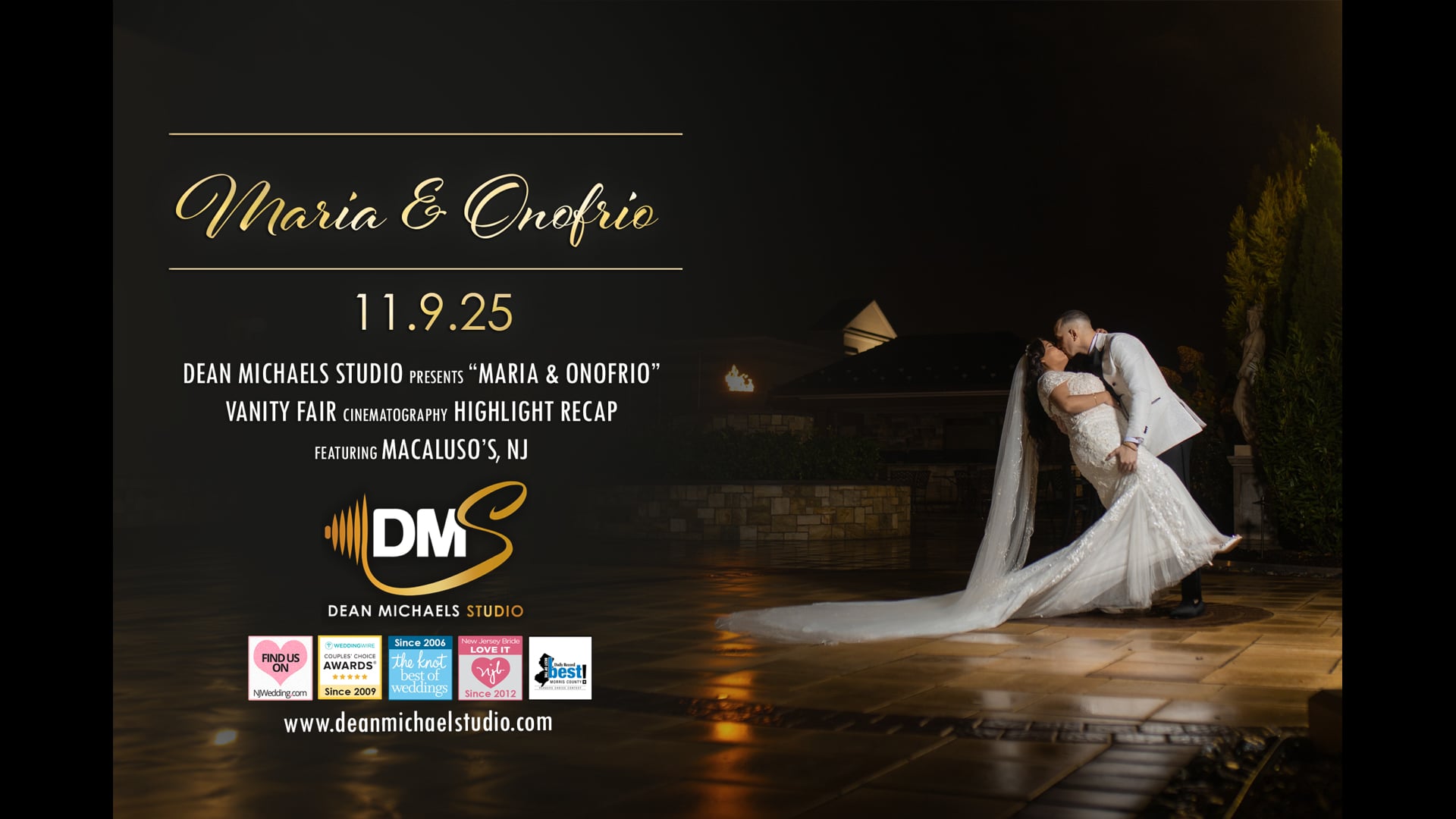 Maria & Onofrio's Highlight Recap at Macaluso's, NJ