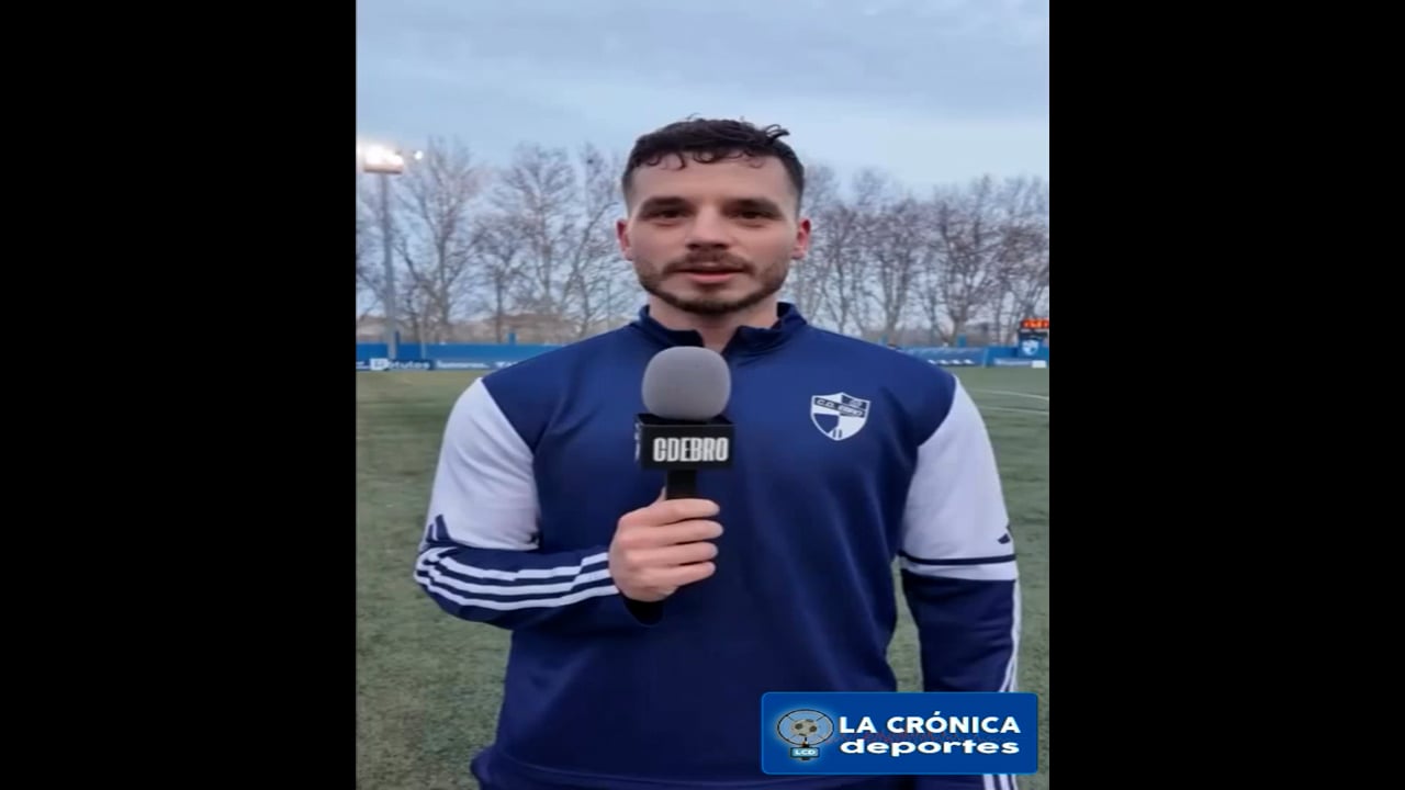 LA PREVIA / CD  Ebro - CD Tudelano / SERGIO ESCOLAR (Jugador Ebro) Jor. 17 - Segunda Rfef / Gr 2 / Fuente: Instagram CD Ebro