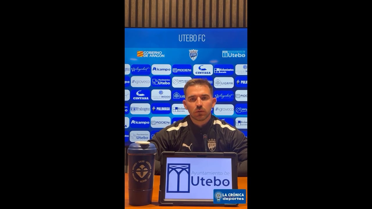 LA PREVIA / SD Eibar B - Utebo FC / JUAN CASAJÚS (Entrenador Utebo) Jor. 17 - Segunda Rfef Gr2 / Fuente: Facebook Utebo FC