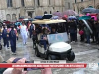 La fiamma olimpica accende Ascoli: grande partecipazione e clima di festa in città