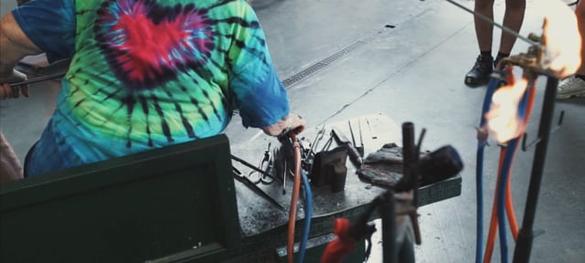 Karen Willenbrink&Jasen Johanssen at the Glass Furnace 2022