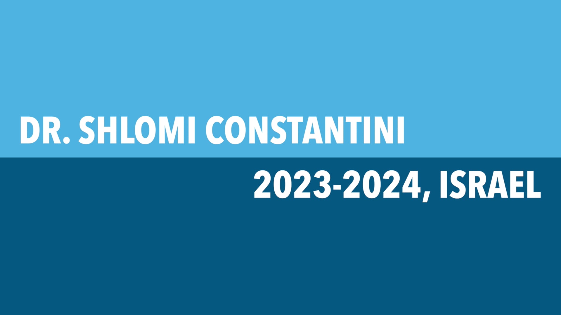 ISPN LEGACY – Interview with Shlomi Constantini (Israel, President 2023–2024)