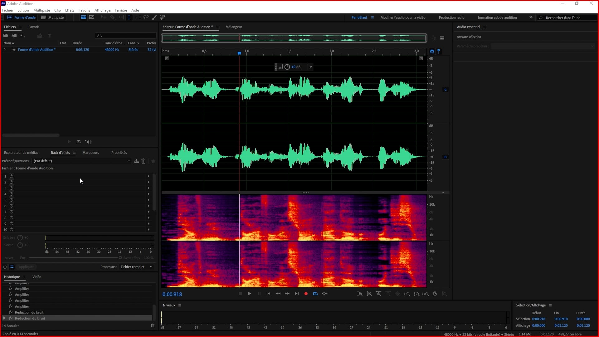 11-audition introduction au rack d'effets-