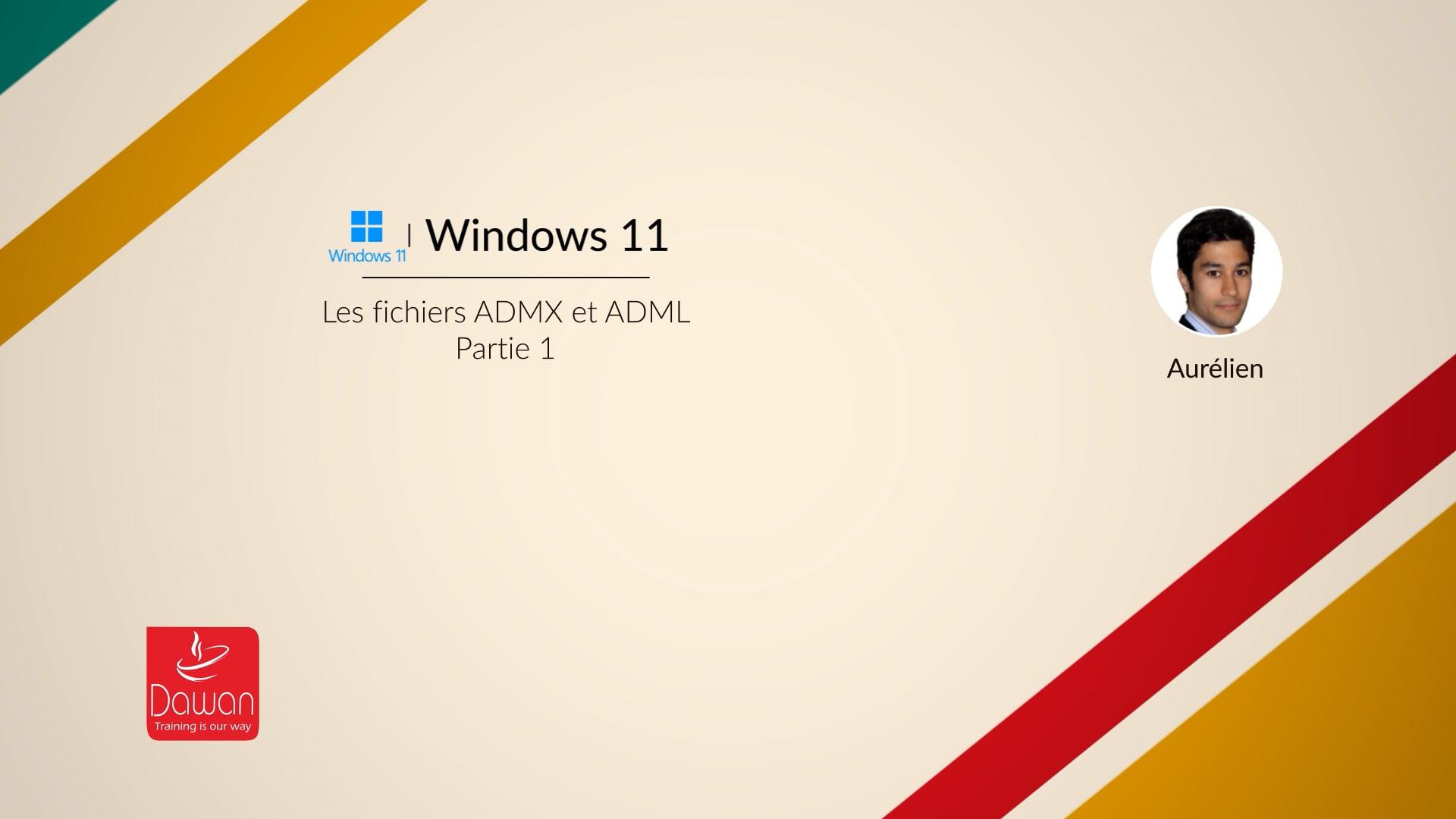 32 - les fichiers admx et adml partie 1 v1