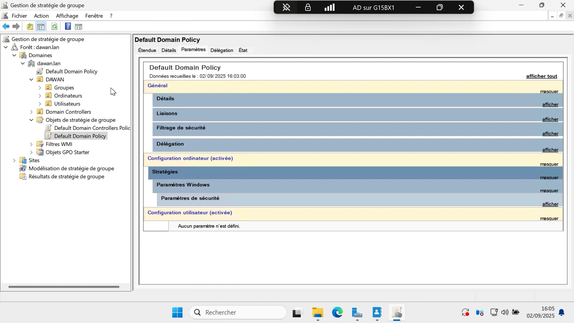 43 - modifier le fond d'écran avec la console gpo partie 1