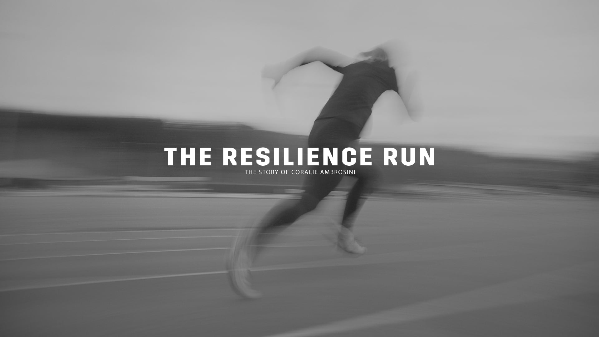 Coralie Ambrosini The Resilience Run | Teaser.mov