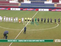 Calcio Serie D - L’Aquila cade in casa dopo nove partite