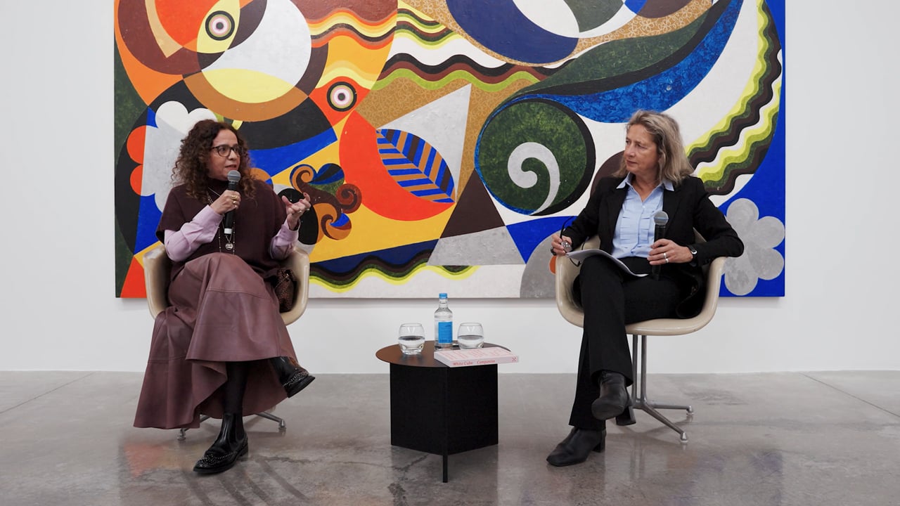 Conversations: Beatriz Milhazes & Iwona Blazwick, Mason's Yard 2025