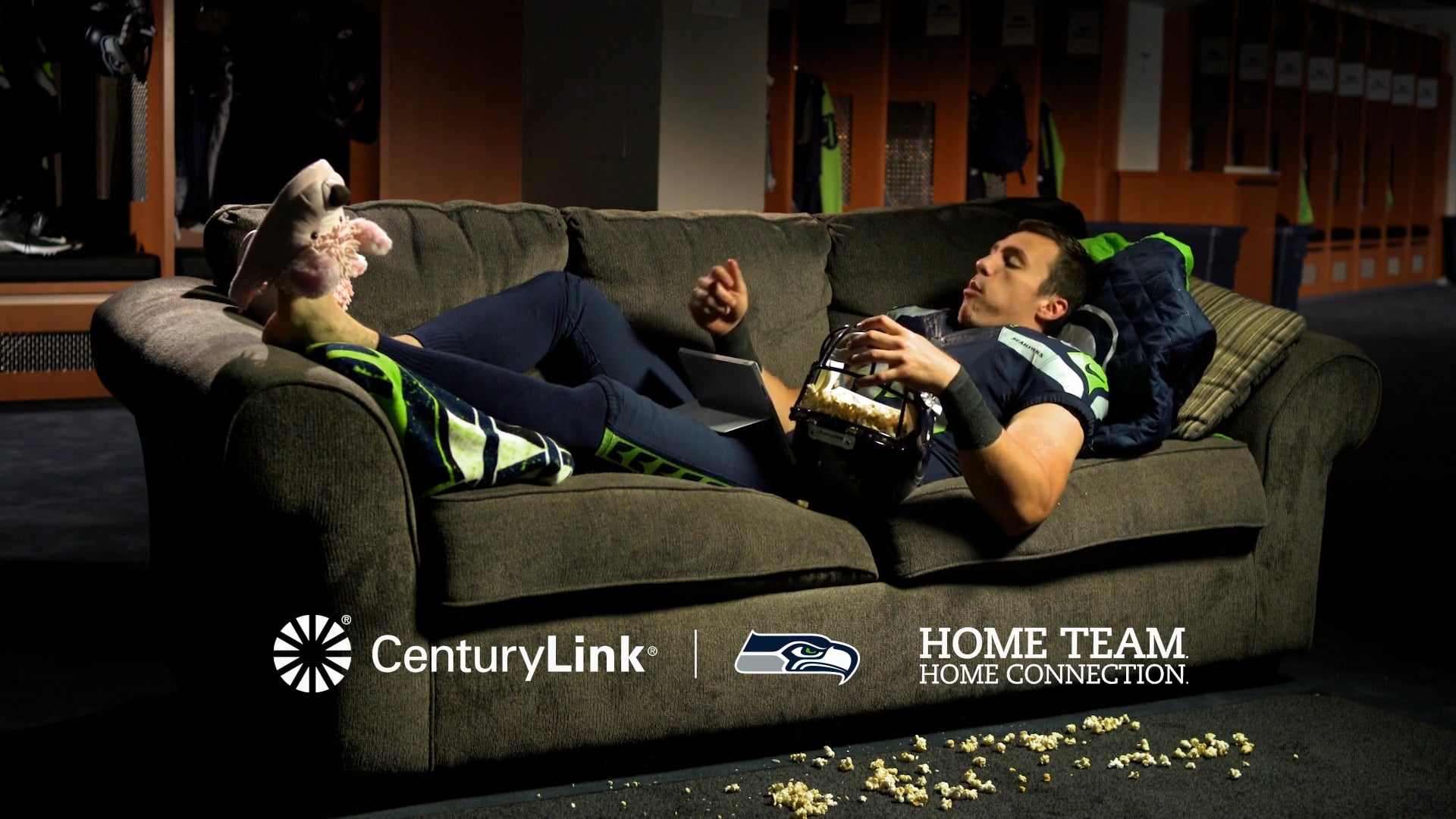 Seahawks NFL Commercial with Century Link