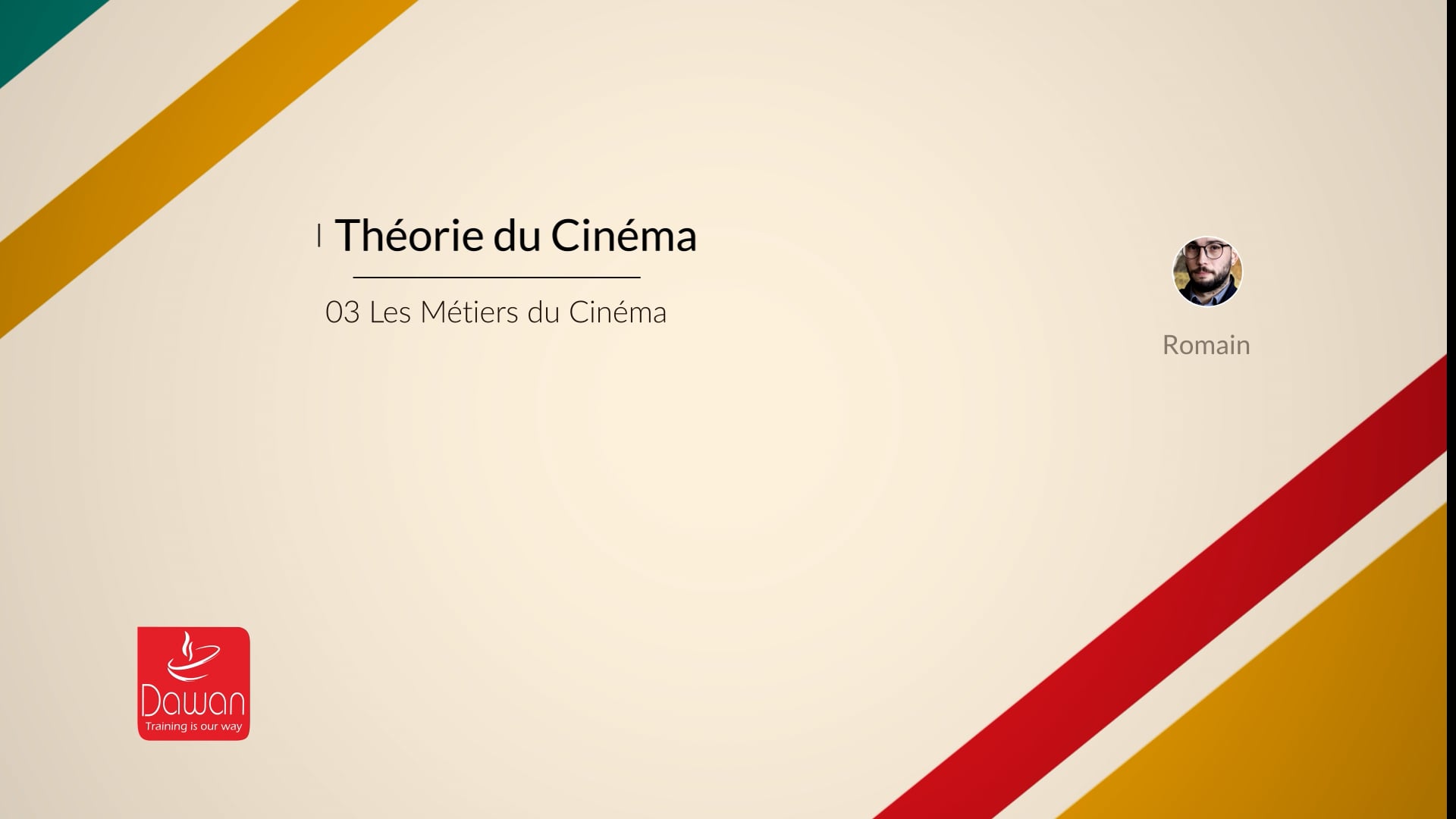 03 les métiers du cinéma