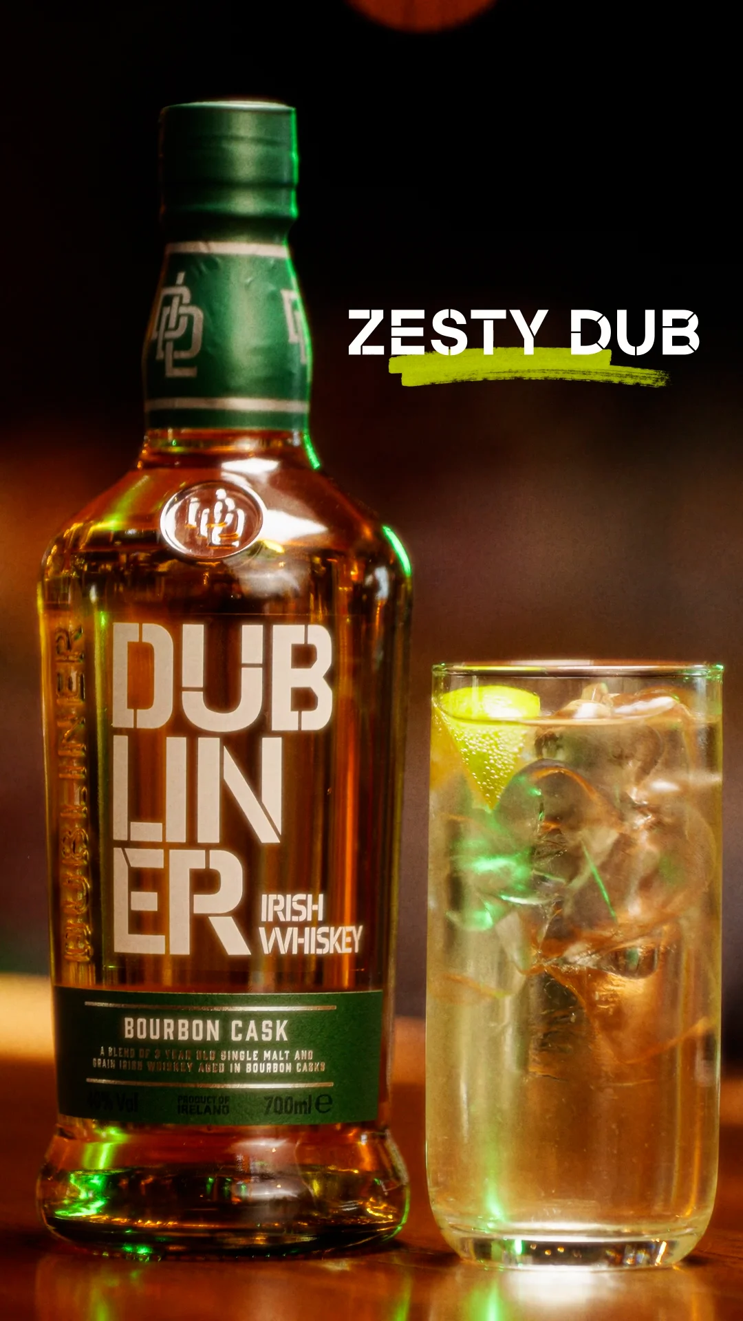 Zesty Dub - Dubliner Irish Whiskey