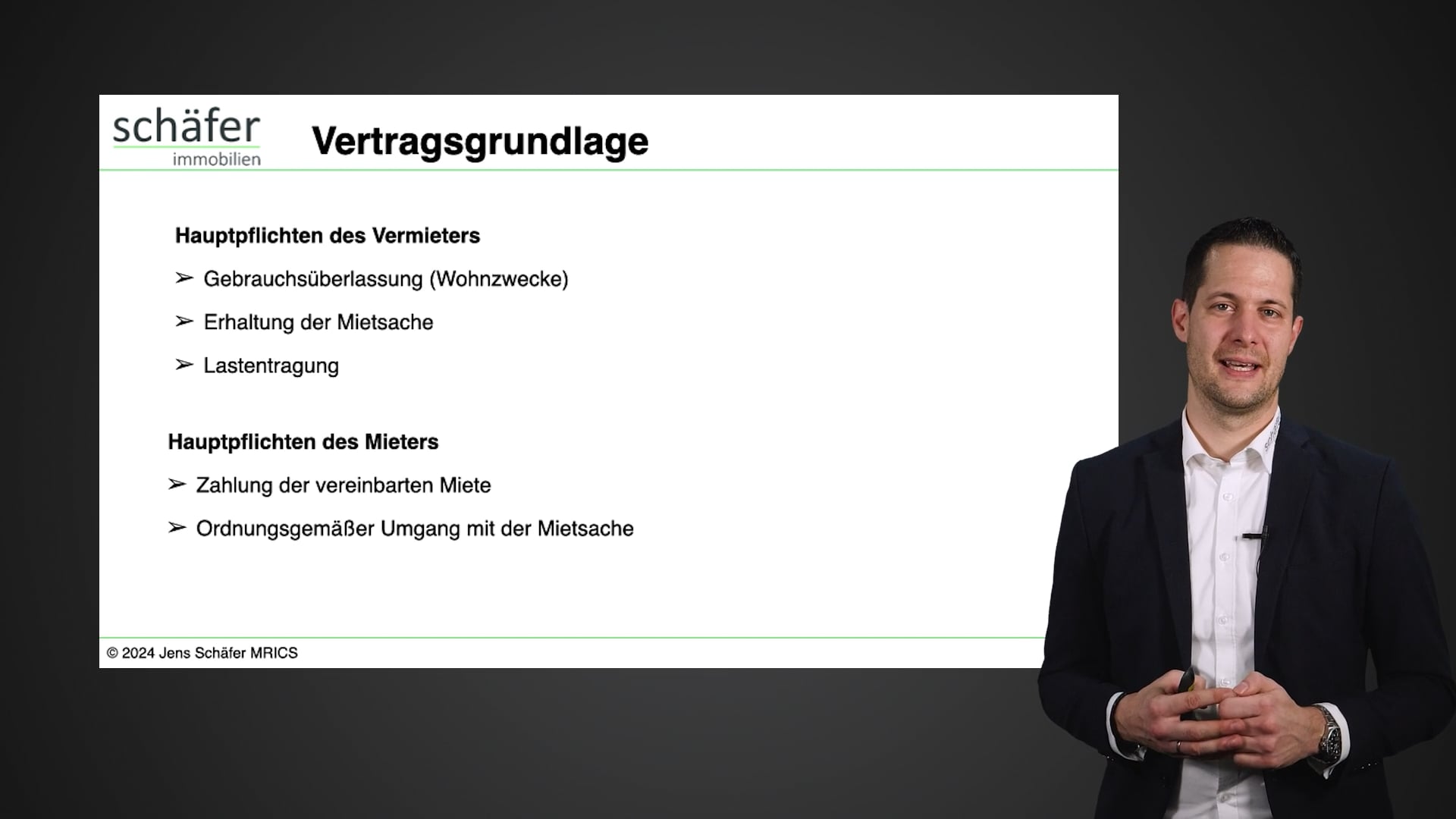 Mietverhältnisse im freifinanzierten Wohnungsmarkt