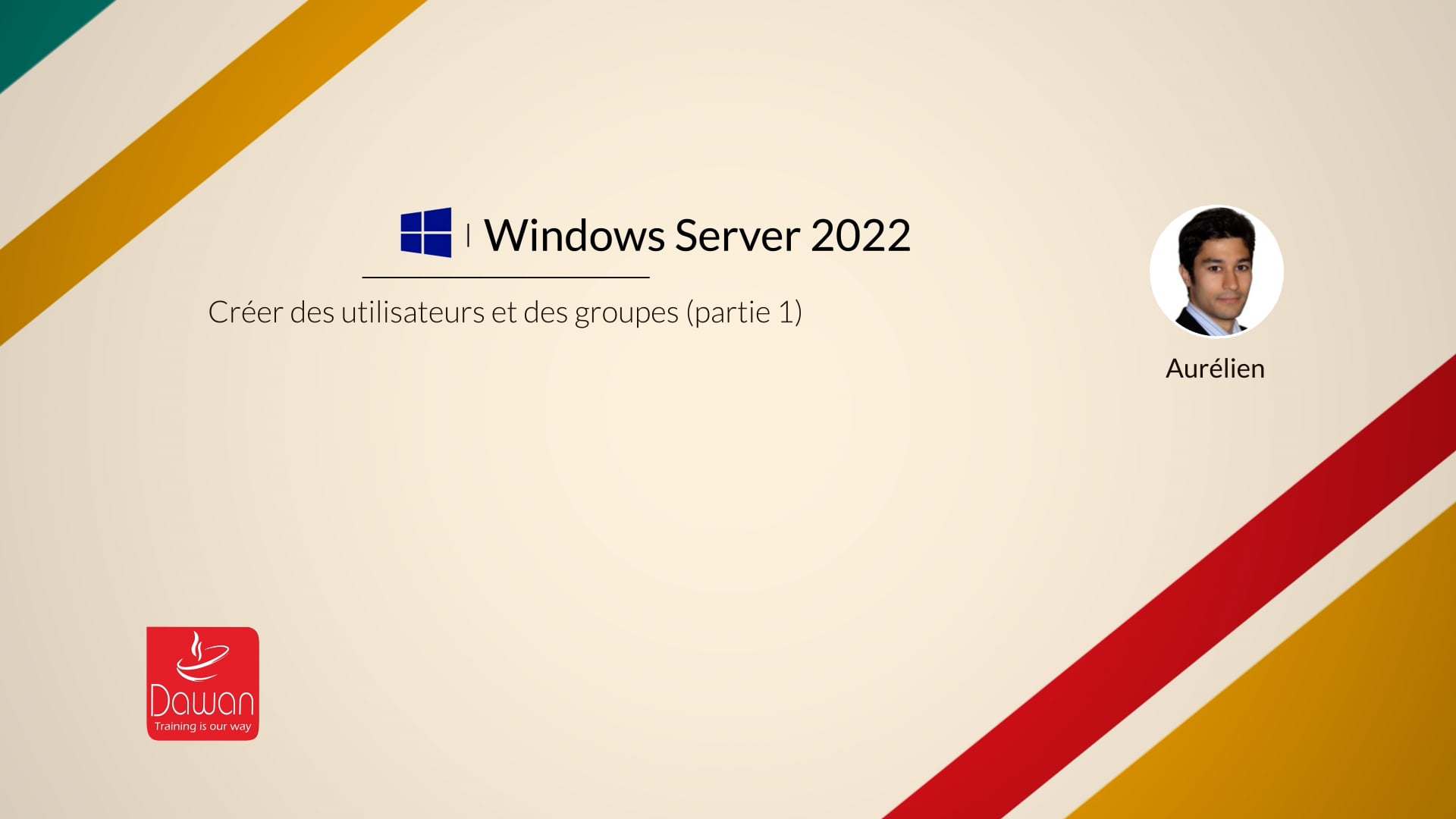09_créer des utilisateurs et des groupes (partie 1)