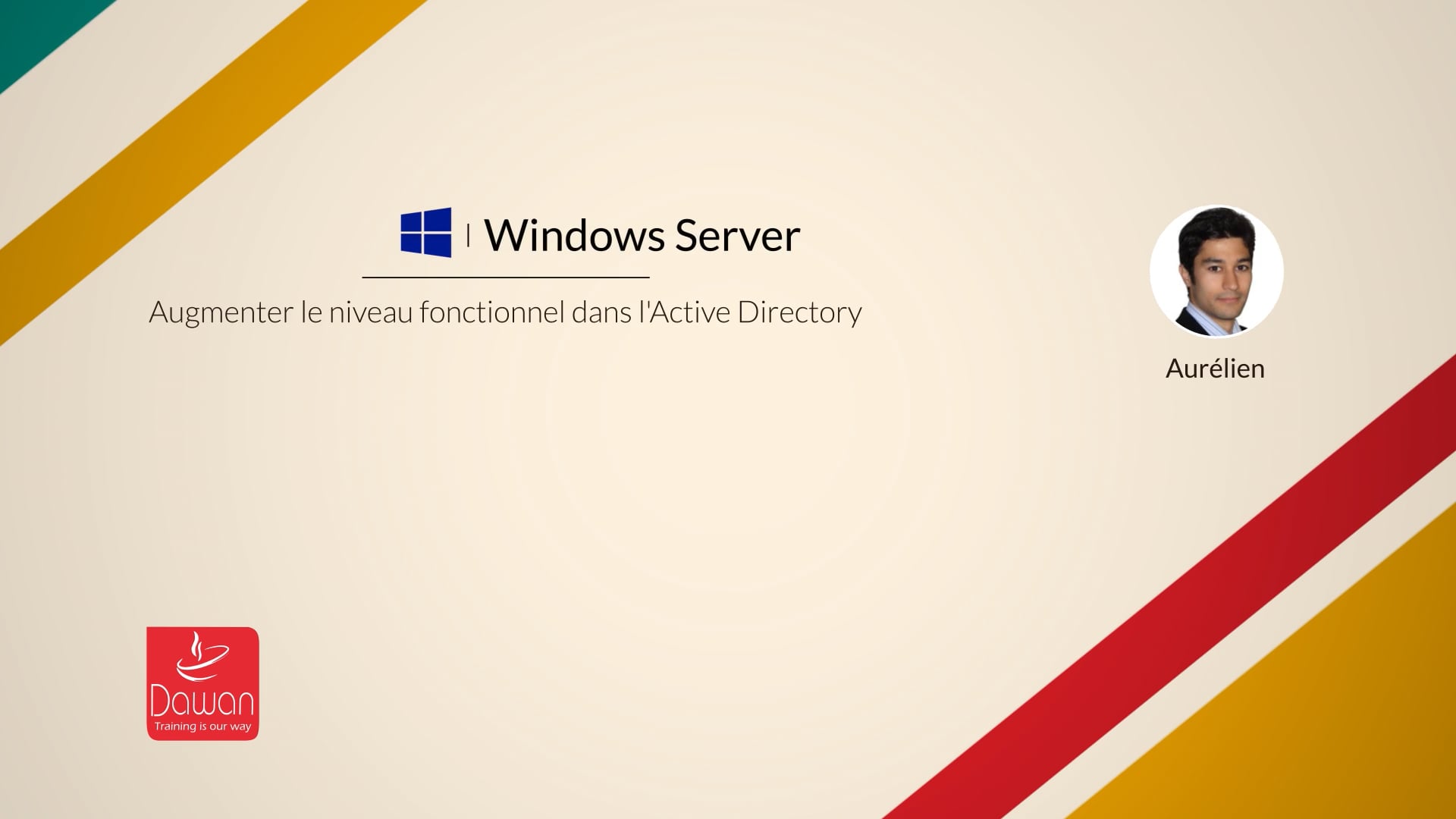 31_augmenter le niveau fonctionnel dans l'active directory