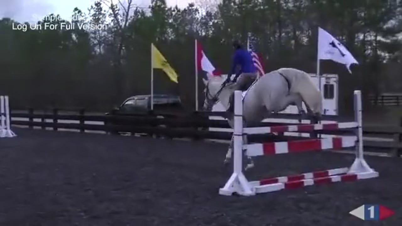 Maintaining Straightness In Stadium Jumping | Doug Payne | TRAILER