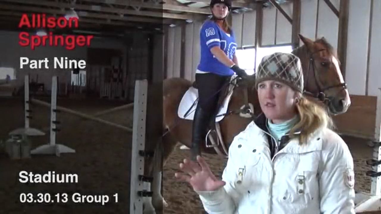 Stadium Clinic | Allison Springer | PART 09