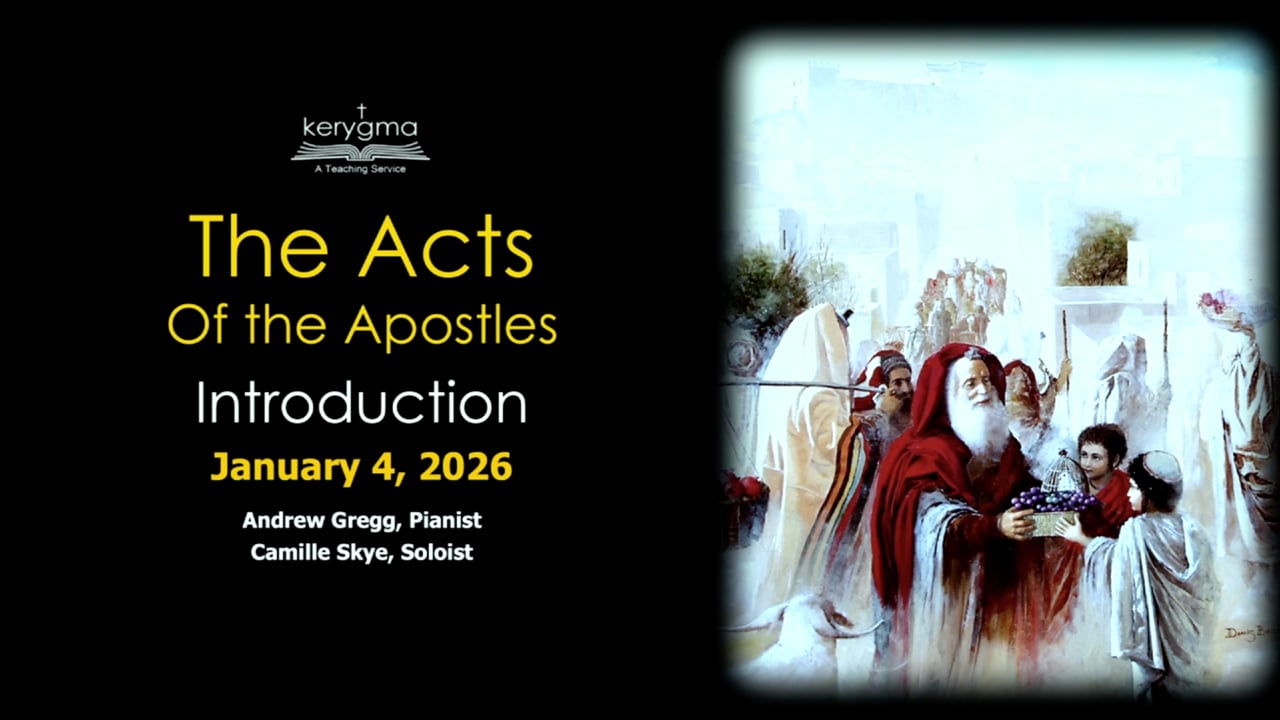 The Acts of the Apostles - Introduction