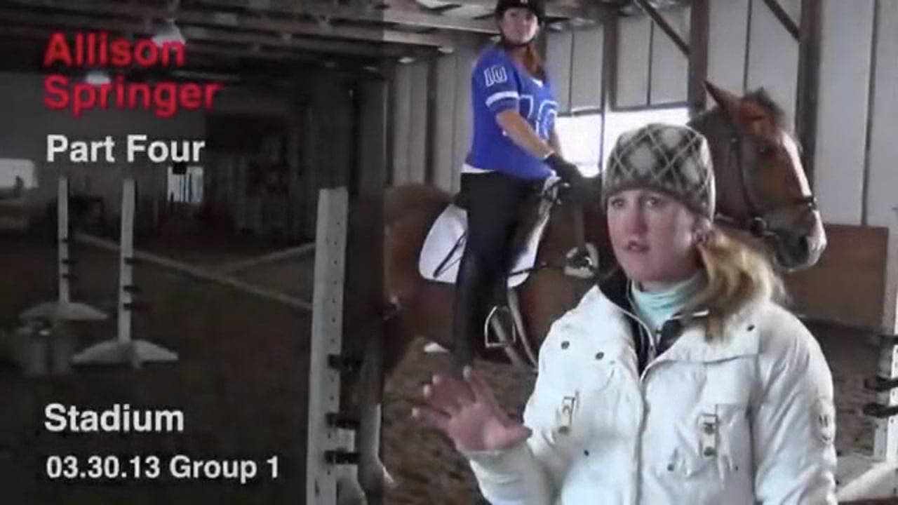 Stadium Clinic | Allison Springer | PART 04