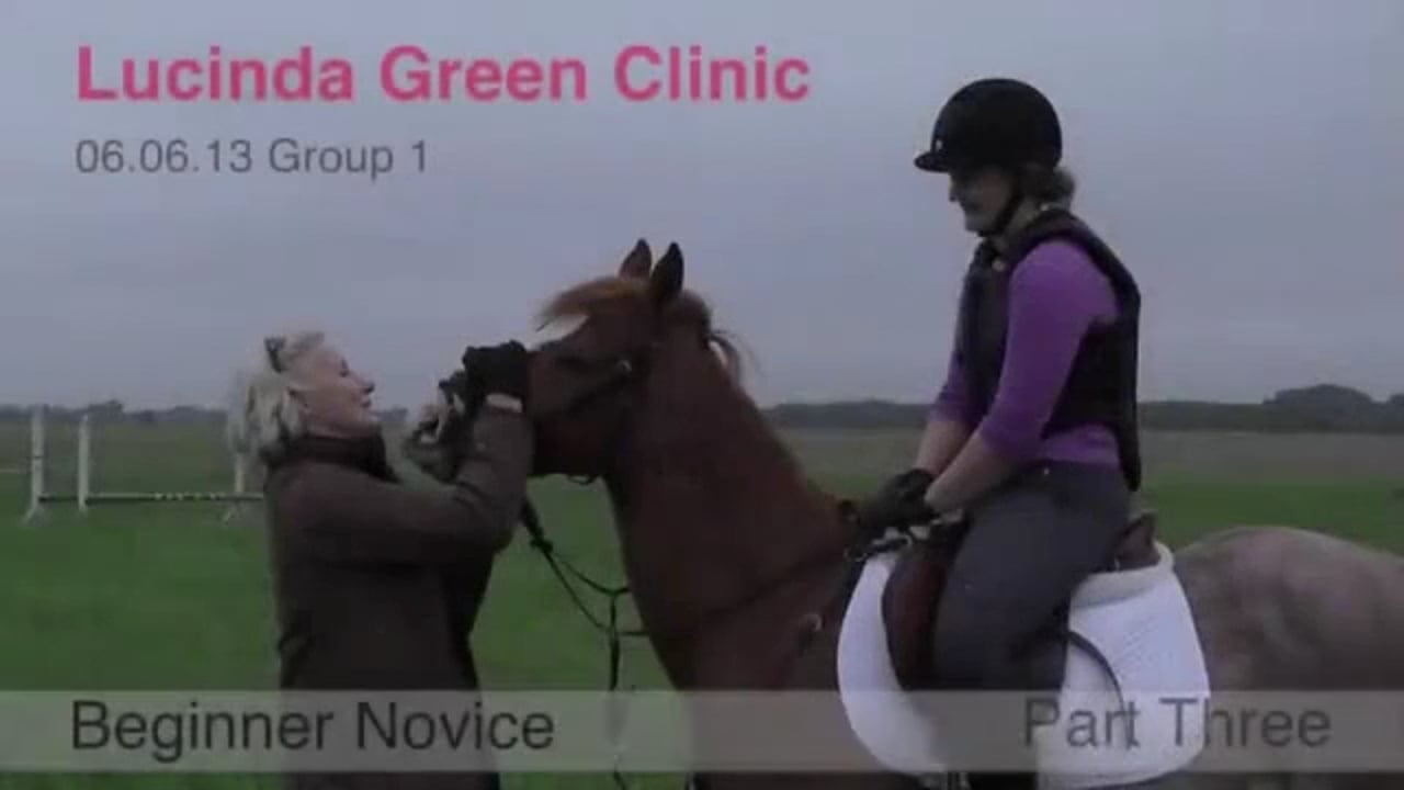 Beginner Novice | Lucinda Green | PART 03
