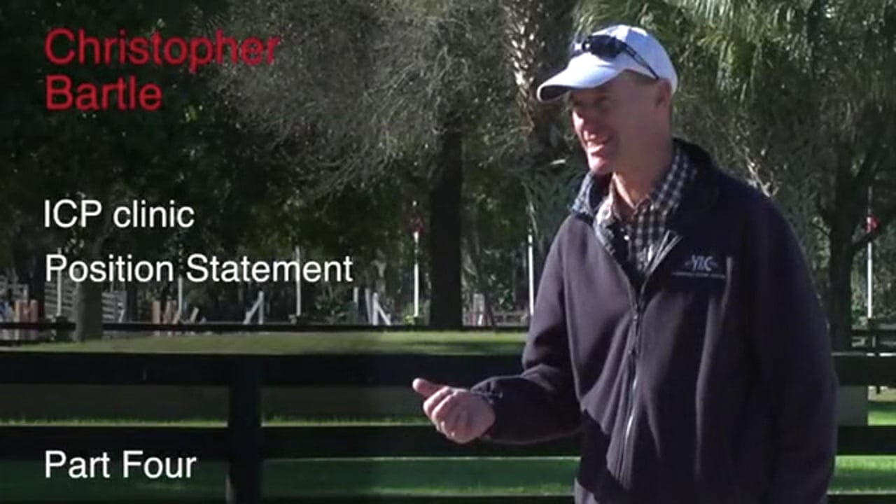 ICP Clinic - Position Statement | Christopher Bartle | PART 04