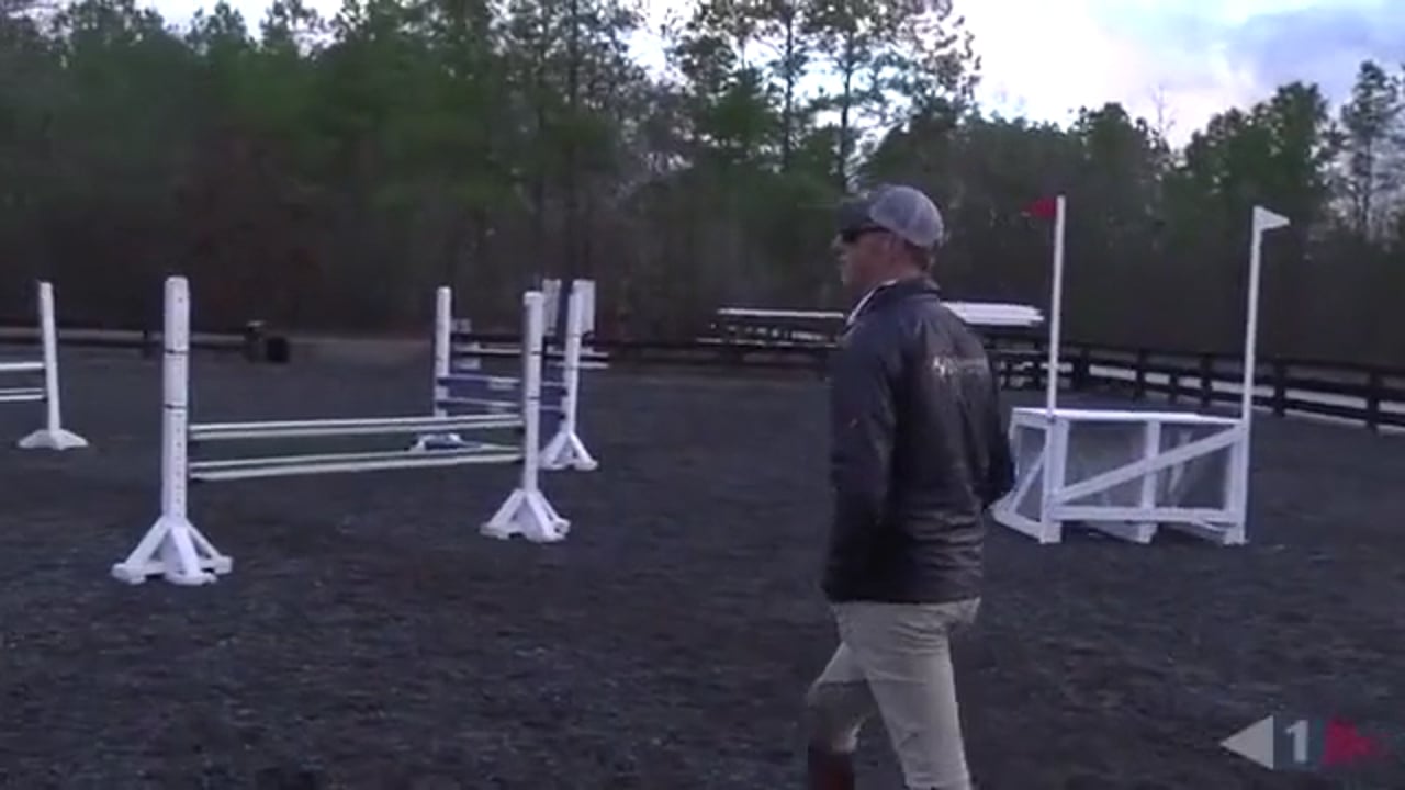 Maintaining Straightness In Stadium Jumping | Doug Payne | PART 02