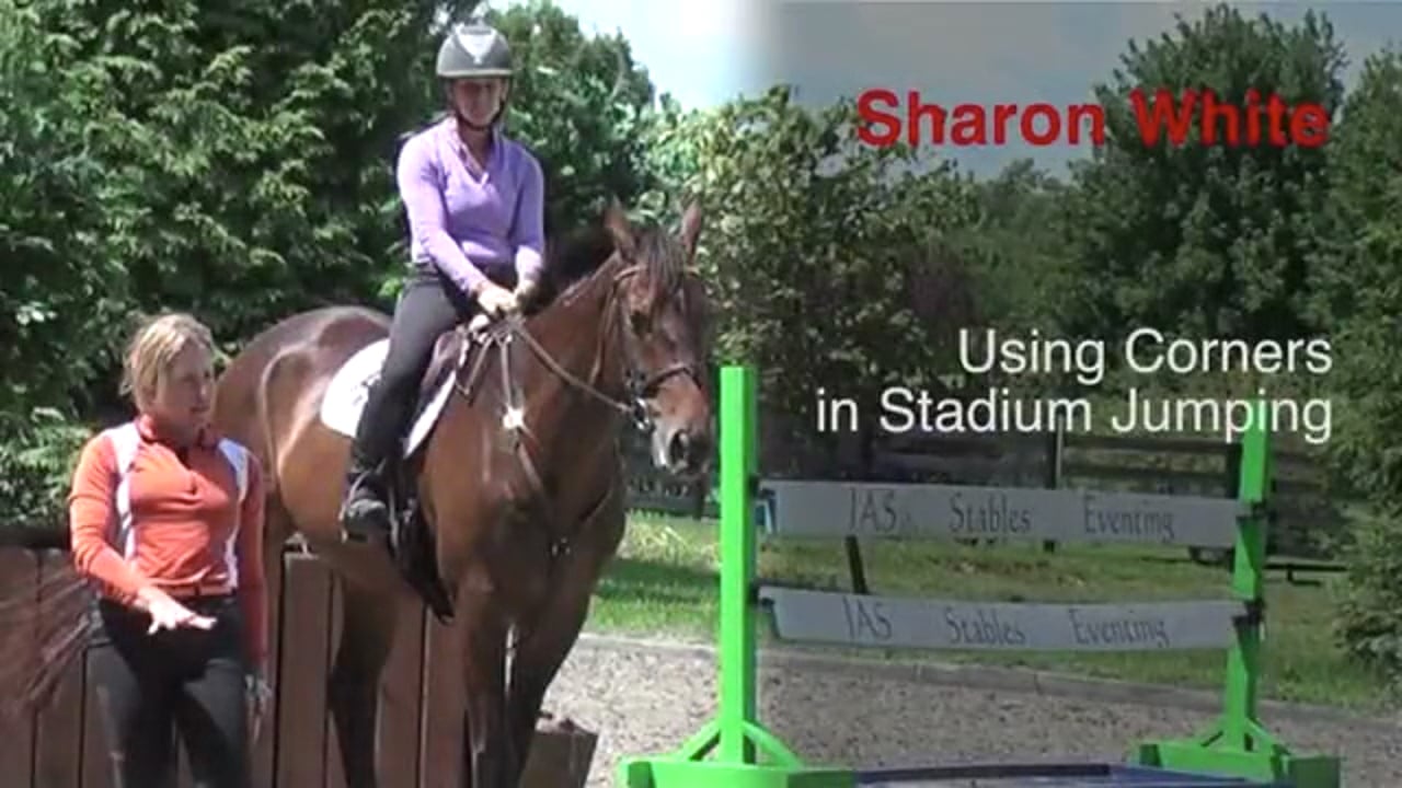 Using Corners In Stadium Jumping | Sharon White | PART 02