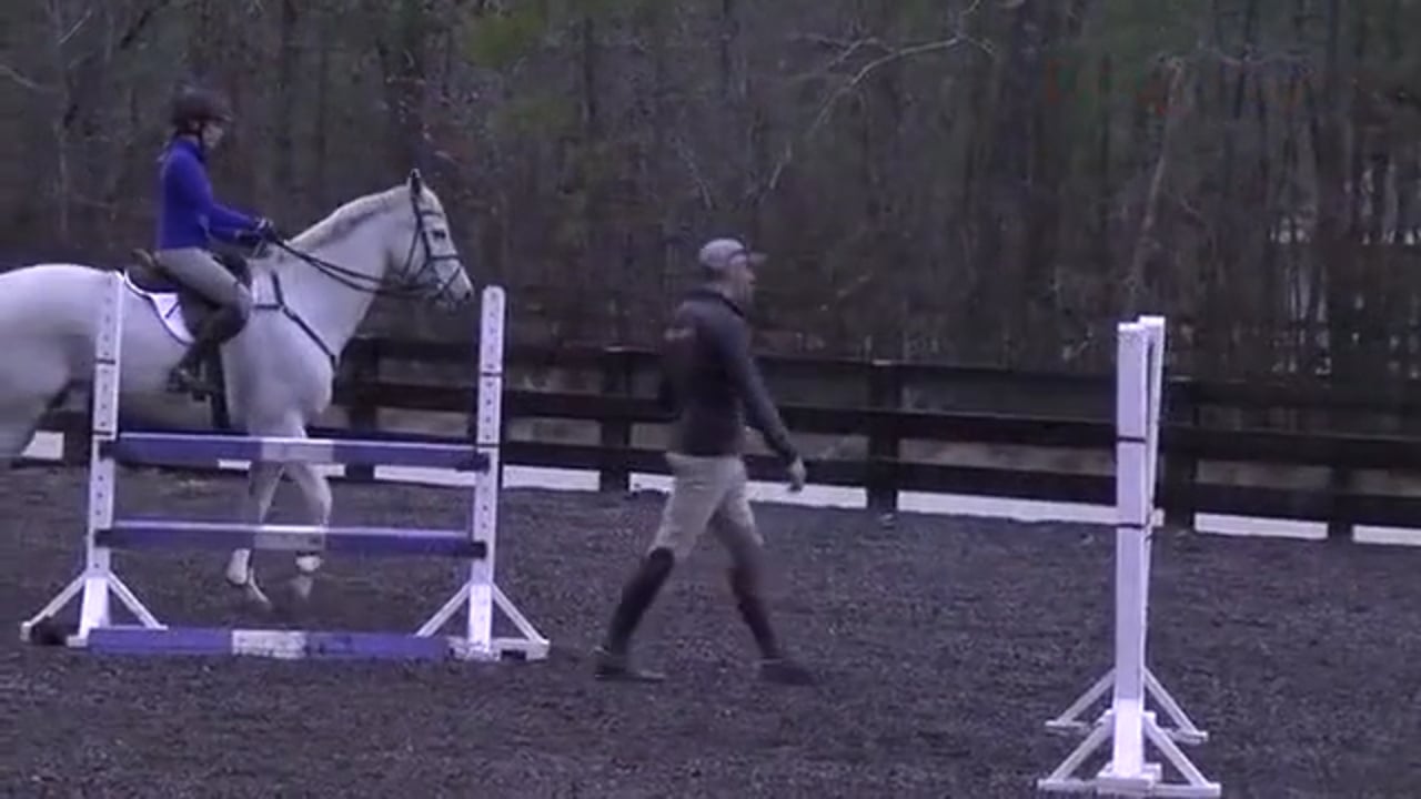 Maintaining Straightness In Stadium Jumping | Doug Payne | PART 03