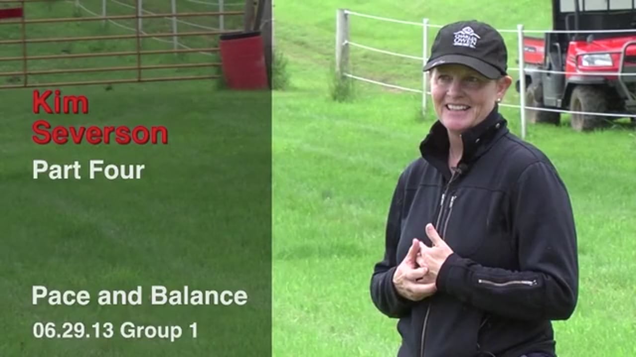 Pace & Balance | Kim Severson | PART 04