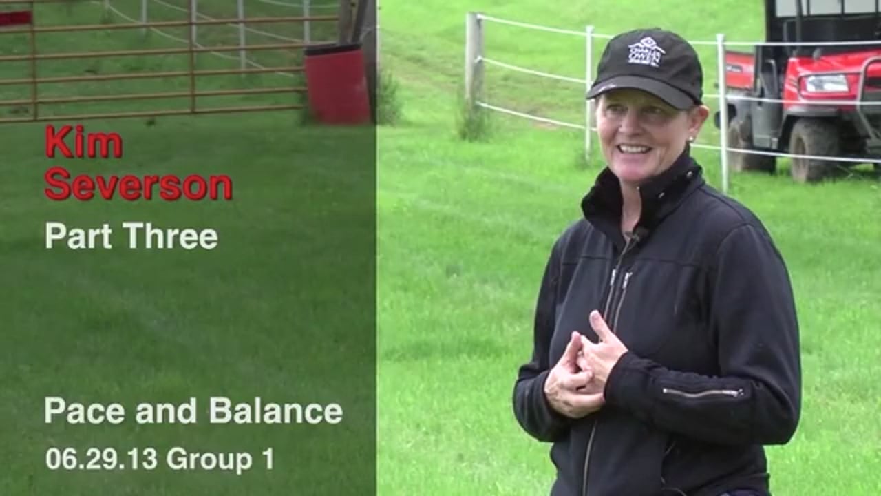Pace & Balance | Kim Severson | PART 03