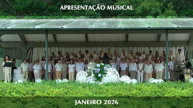 Capa do vídeo “Apresentação Musical - Coral Mokiti Okada | Solo Sagrado - Janeiro 2026”