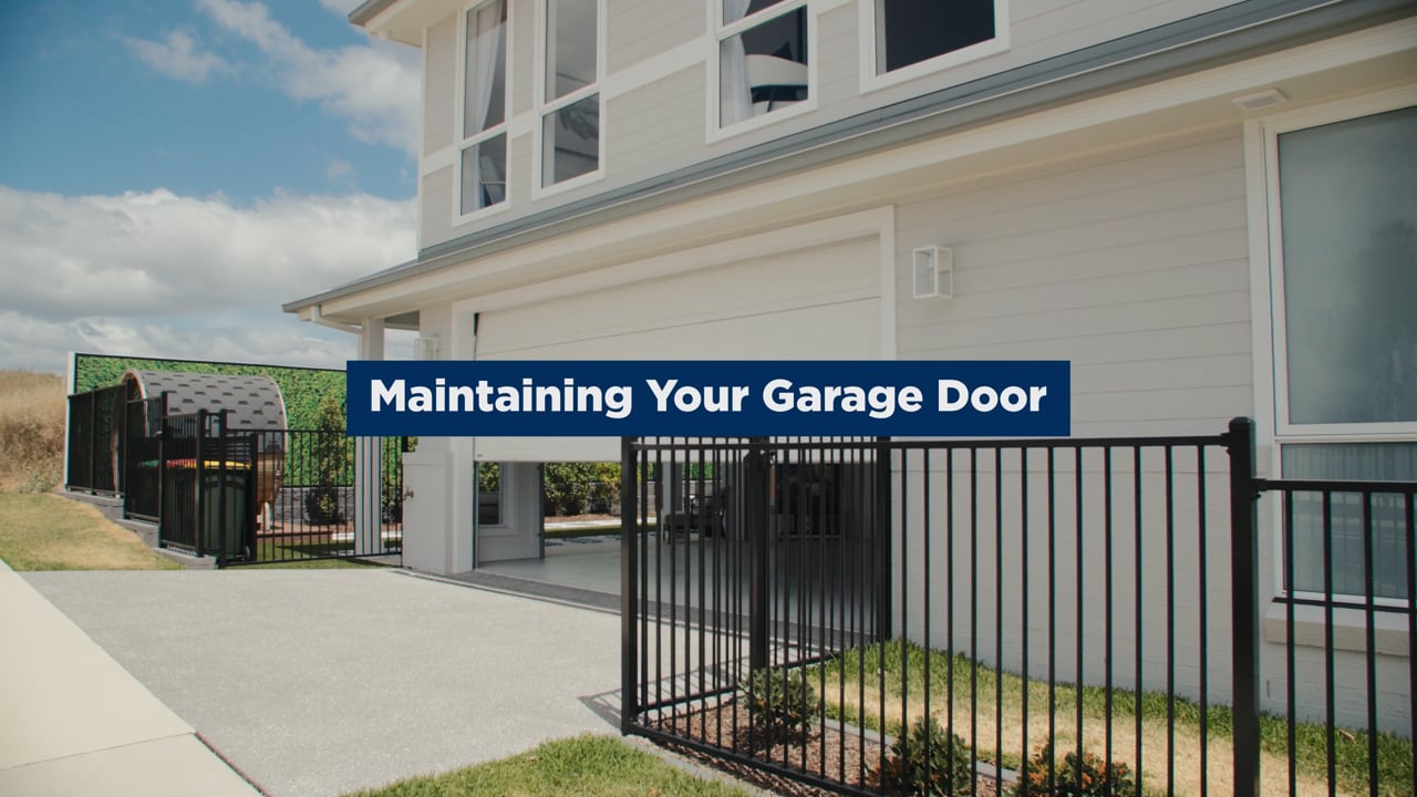 Maintaining Your Garage Door