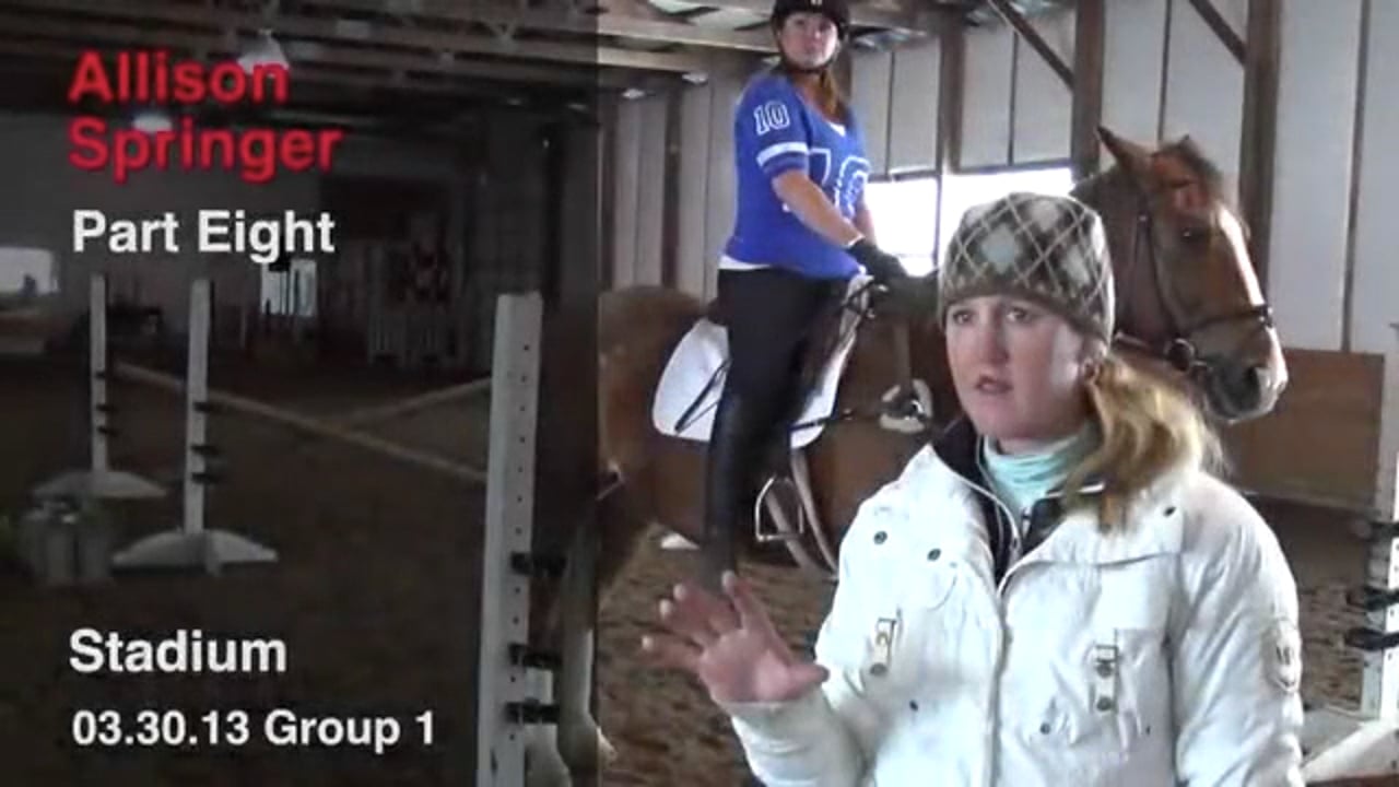 Stadium Clinic | Allison Springer | PART 08