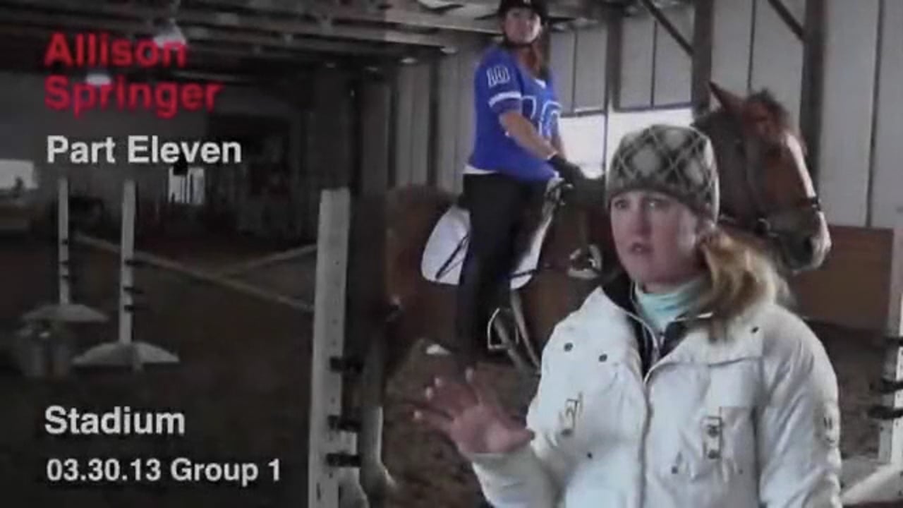 Stadium Clinic | Allison Springer | PART 11
