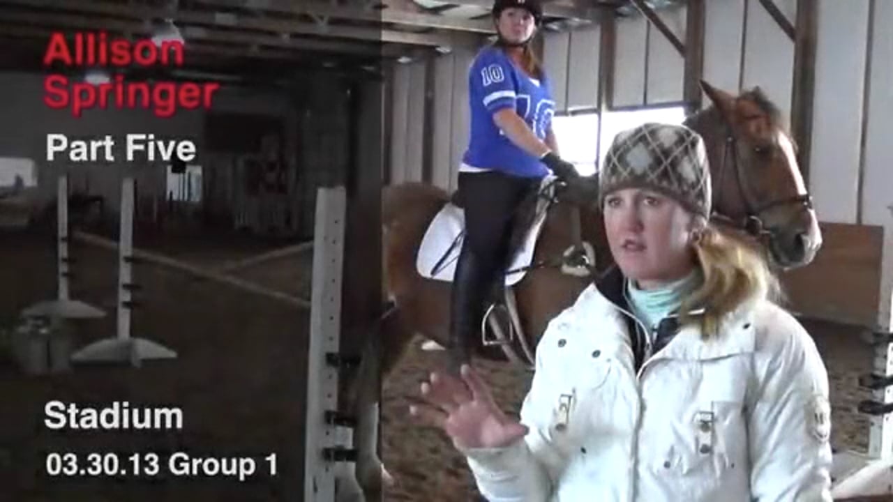 Stadium Clinic | Allison Springer | PART 05